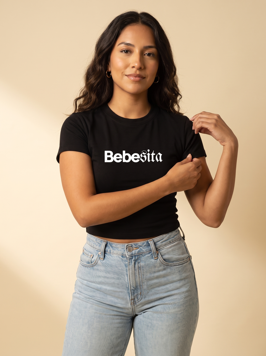 Bebesita Bodycon Tee — Black