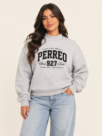 Perreo Última Noche Sweatshirt — Gray