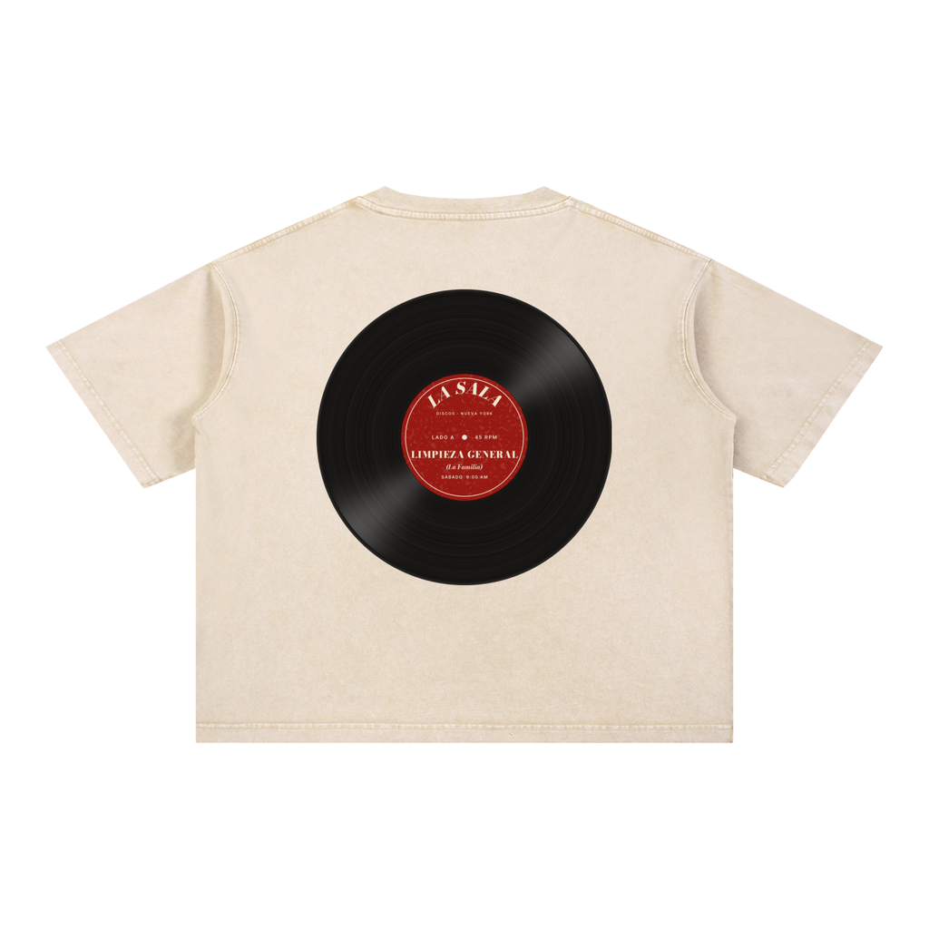 Light Apricot — Original design art, vinyl record back