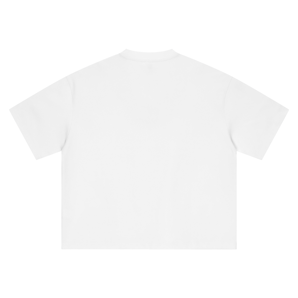 White — Original flat, plain back