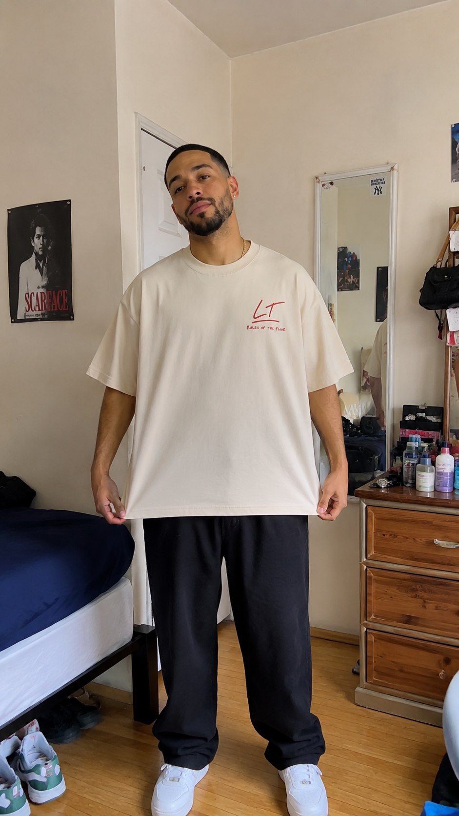 Rules of the Floor Tee — His