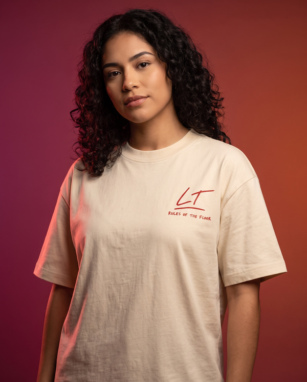 Rules of the Floor Tee — Her