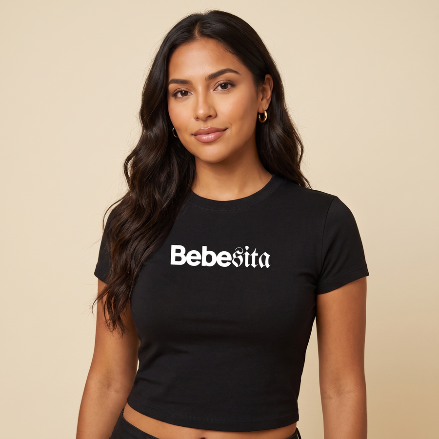 Bebesita Bodycon Tee — Black