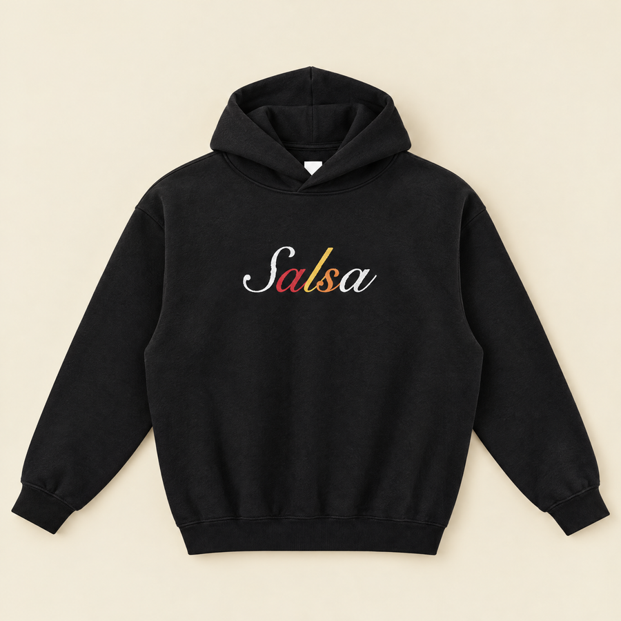 Salsa Hoodie — Latin Takeover Boxy Fit