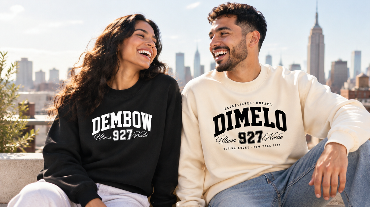 Dembow and Dímelo crews on a NYC rooftop